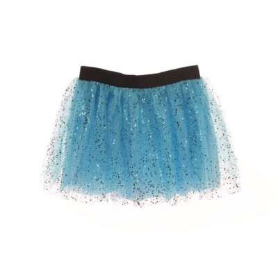 Way To Celebrate Women's Sparkling Tutu Halloween Skirt, Blue Size(S/M)