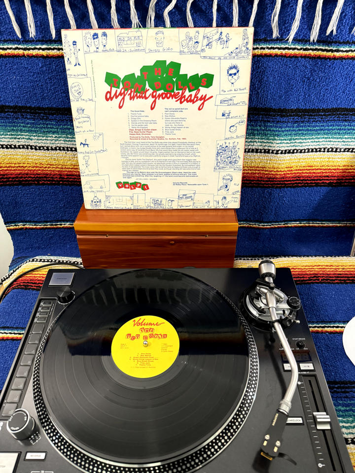 The Toy Dolls ‎ Dig That Groove Baby, LP Original UK 1st Press 1983