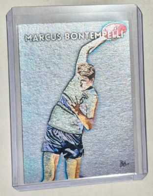 Marcus Bontempelli Platinum Artist Signed Northern Knights AFL Trading Card 1/1