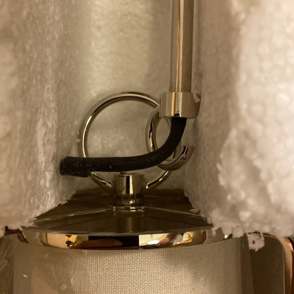 Hudson Valley Lighting 1500 Sovereign 1 Luz 16" Alto Pared - Níquel TODAVÍA EN CAJA Foto 3 de 4