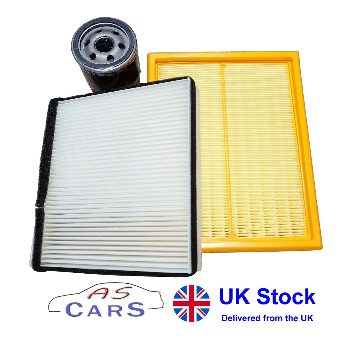 FOR KIA CARENS 1.7 2013-ON AIR OIL FUEL FILTER POLLEN/CABIN FILTERS