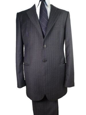 Giorgio Armani Suit 54L/44L W35 Black Label Excellent Condition