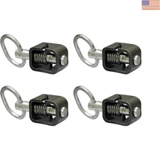 Versatile 4-Pack Spring Latch Assembly with Locking Mechanism - 5/8" Size