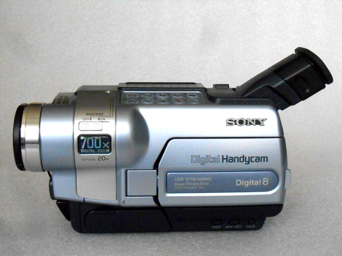 Sony Digital 8 Handycam, cyfrowa 8 kamera-DCR-TRV345E | eBay
