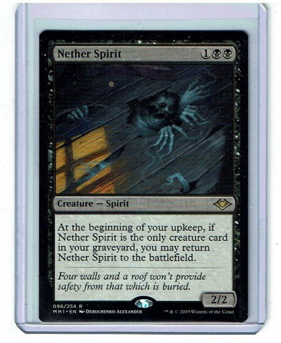 Mtg Nether Spirit Foil English 1 | eBay