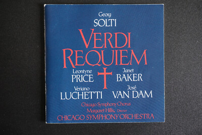 Giuseppe Verdi - Requiem - 2 CDs - Georg Solti, Leontyne Price, Chicago Symphony