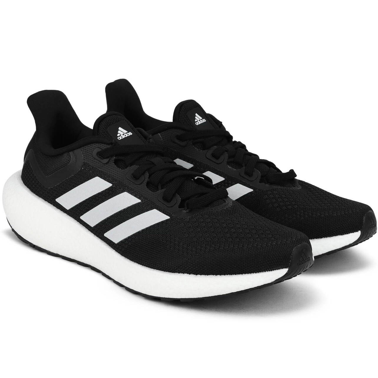 Adidas Pureboost Jet Mens Size 12 Running Shoes Black Athletic Sneakers #588