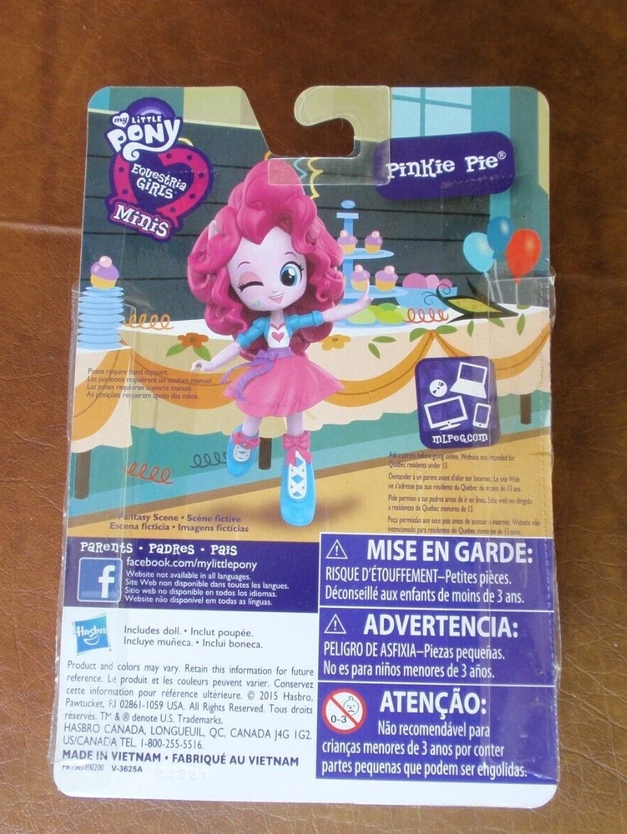 RARE My Little Pony Equestria Girls Minis PINKIE PIE 1st Original Set NOS  SEALED | eBay