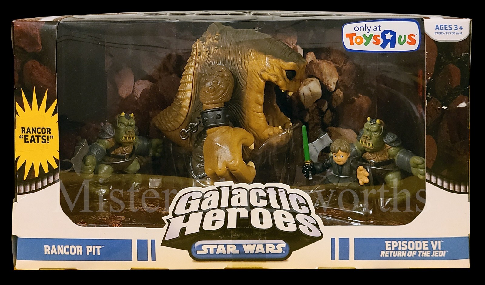 NEW Playskool Star Wars Galactic Heroes RANCOR PIT Toys R Us Exclusive ...