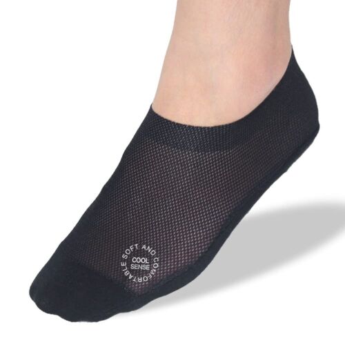 Ultra Thin Liner Socks Non Slip Nylon No Show Socks Womens Lightweight Breath...