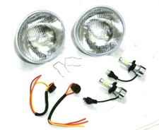 Lucas Scheinwerfer Geeignet für 1950 Serie 1 Land Rover 80, 1595cc LED Hid