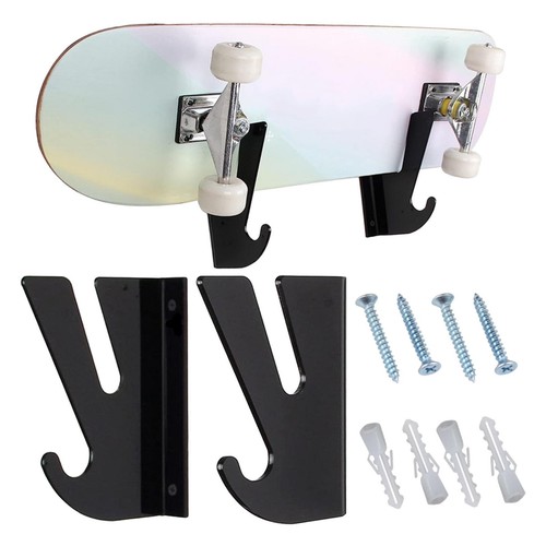 Skateboard Wall Mount Skateboard hanger for Skateboard Deck Display