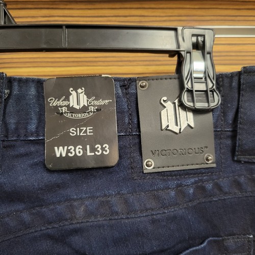 Victorious Vintage Men's Wide Leg Jeans NEW WITH TAG 36X33 - Picture 5 of 15