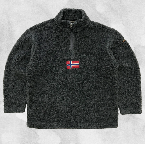 NAPAPIJRI Vintage Fleece Sherpa Jacket 