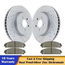 Front Rotors and Brake Pads for AWD 5.7L Charger Magnum Chrysler 300 Brakes Kit