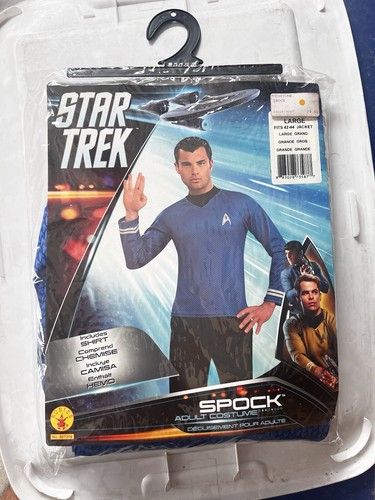 Halloween Rubies Costume Star Trek - Spock Shirt Size-XLarge