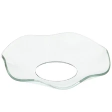 Biedermann & Sons Plain Fluted Glass Bobeche, Set of 4 (M1920)