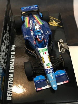 Miniature 1:43 Minichamps - Schumacher Benetton B195 GP France 1995 N°17 (rare)