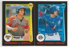 2022 Topps Heritage Minor League Tarjetas Insert - Complete Your Set