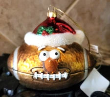 Christmas Corp. Sport Ball Football Ornament