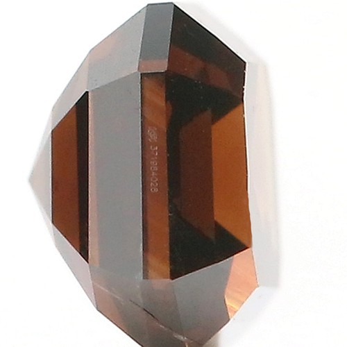 1.10 Ct IGI CERTIFIED Natural Emerald Diamond 5.90 MM Orange Brown Color QL7721 - Picture 9 of 10