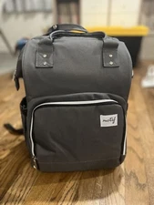 Motif Medical Breast Pump Insulated Cooler Backpack New NWOT Gray Bag