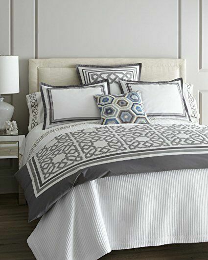 Jonathan Adler Parish Duvet Cover Grey Twin For Sale Online Ebay