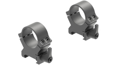 Leupold 174076 QRW2 Scope Ring Set Medium 30mm Matte Black Steel