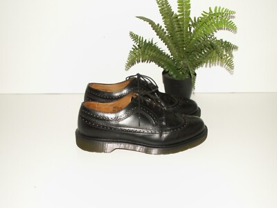 Dr. Martens 3989 ブラック レザーシューズ 10 UK Dr Martens 3989 Made in England Black Brogue Size 11 - Etsy