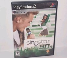 SingStar 90s Sony Playstation 2 Ps2 Complete CIB Canadian Seller Video Games