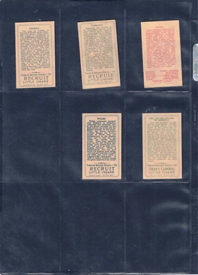 COMPLETE SET (50 Cards) T113 1910-1911 Types Of Nations | eBay