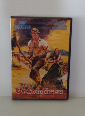 The Unforgiven DVD 1960 Burt Lancaster Audrey Hepburn New Sealed