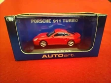 AUTOart Porsche 911 Turbo  996 Red  1/64 20311
