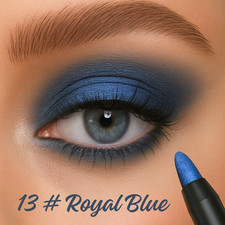 Eyeshadow Pen Cream Eye Shadow Pencil Shimmer Stick Makeup 18 Color Double-Head