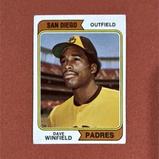 Topps Dave Winfield #456 San Diego Padres Baseball Card MLB Vintage