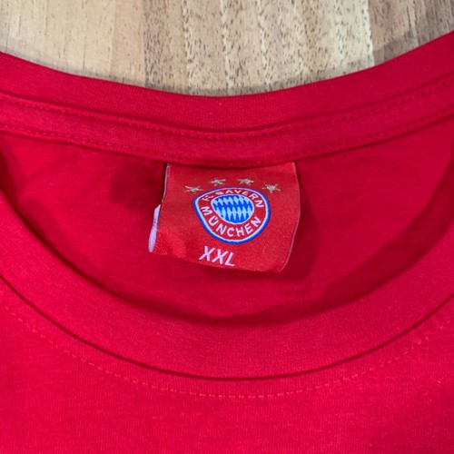 Maglia calcio FC Bayern Munchen uomo 2XL rossa manica corta logo - Foto 4 di 8