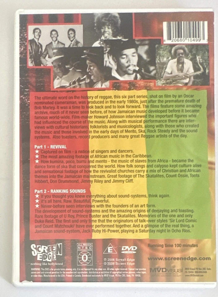 REGGAE NASHVILLE ~ DEEP ROOTS MUSIC VOLUMES 1 / 2 / 3 DVD NM / NM - Image 3 of 4