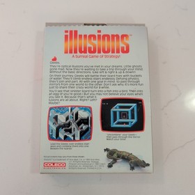 Illusions - (Colecovision, 1984) Box, Manual, Key, & Cartridge 