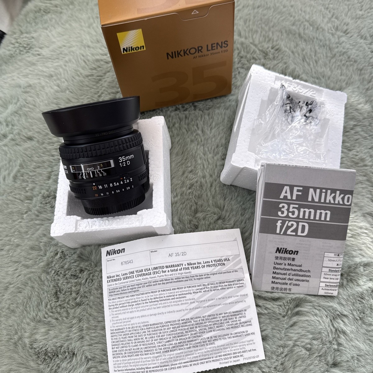 ニコン AF nikkor 35mm f:2D ⑭ Used Nikon AF Nikkor 35mm f/2D | MPB