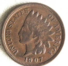 1907 Indian Head Cent        (241-1)