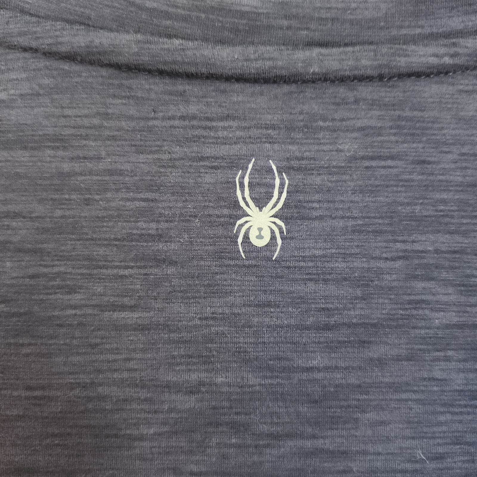 Spyder Active Fitted Performance Navy Heather Dry… - image 6