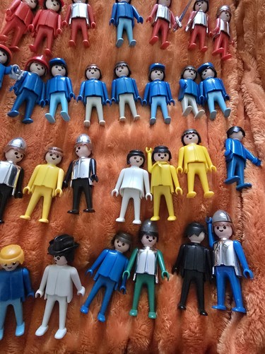 Playmobil Geobra 1970s Huge Lot 58 People 27 Horses Plus MORE!!! - Picture 5 of 15