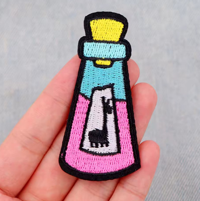 Emperors New Groove Extract of Llama Kuzco's Poison Iron on Patch