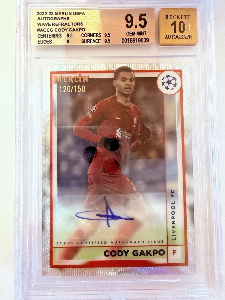 22-23 eBay | #102 Liverpool Foil Sparkle Pink UEFA Topps 2022-23 Gakpo Cody 直筆サインカード GAKPO CODY Merlin Topps その他
