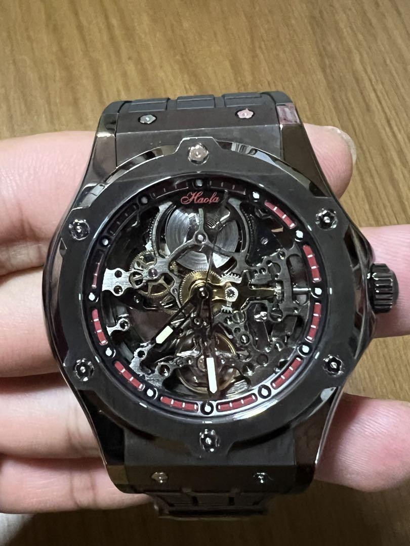 Haofa Automatic Watch Skeleton Design Mechanical … - image 1