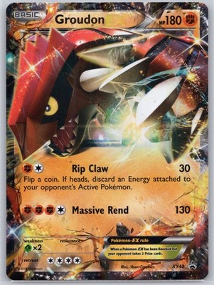 Groudon EX XY42 Promo XY Promos Ryota Murayama LP