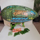TMNT Teenage Mutant Ninja Turtles Blimp Near Complete 1988 Vintage