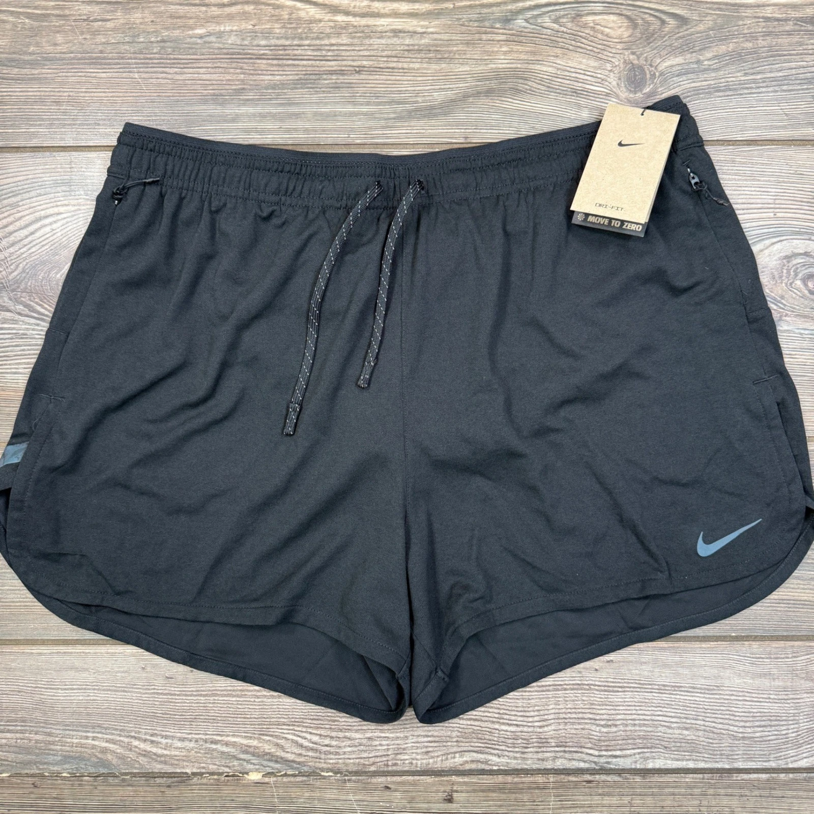 Nike Mens Running Division Dri-FIT Shorts Black Size XL FB6870-010 NEW