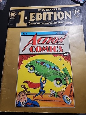Famous 1st Edition #C-26, VF+, Reprints Action Comics #1, Bronze Age, 1974