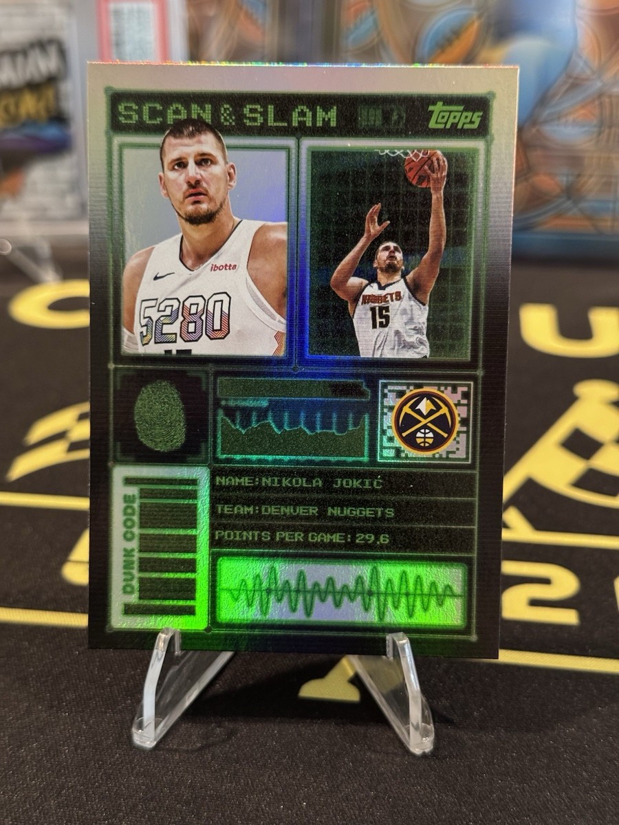 2025-26 Topps Basketball Nikola Jokic Scan And Slam SS-7 SP | eBay
